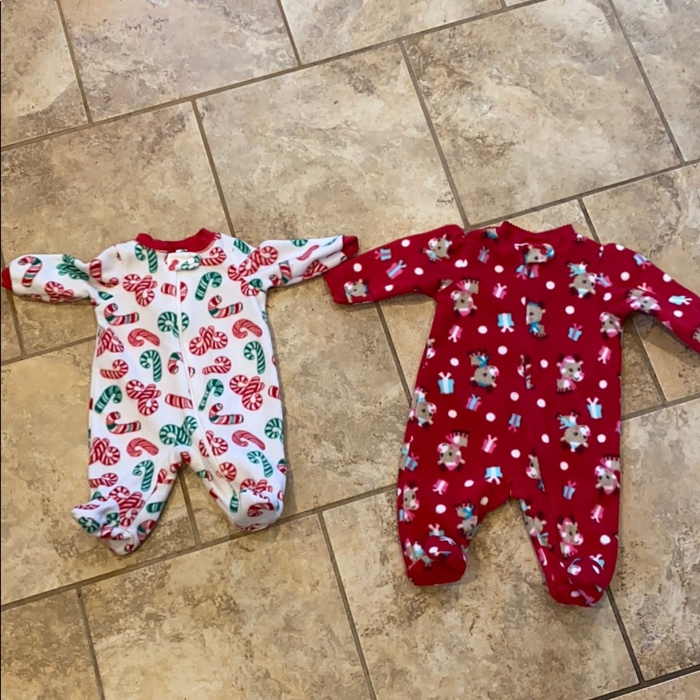 Newborn Fleece Footed Pajamas